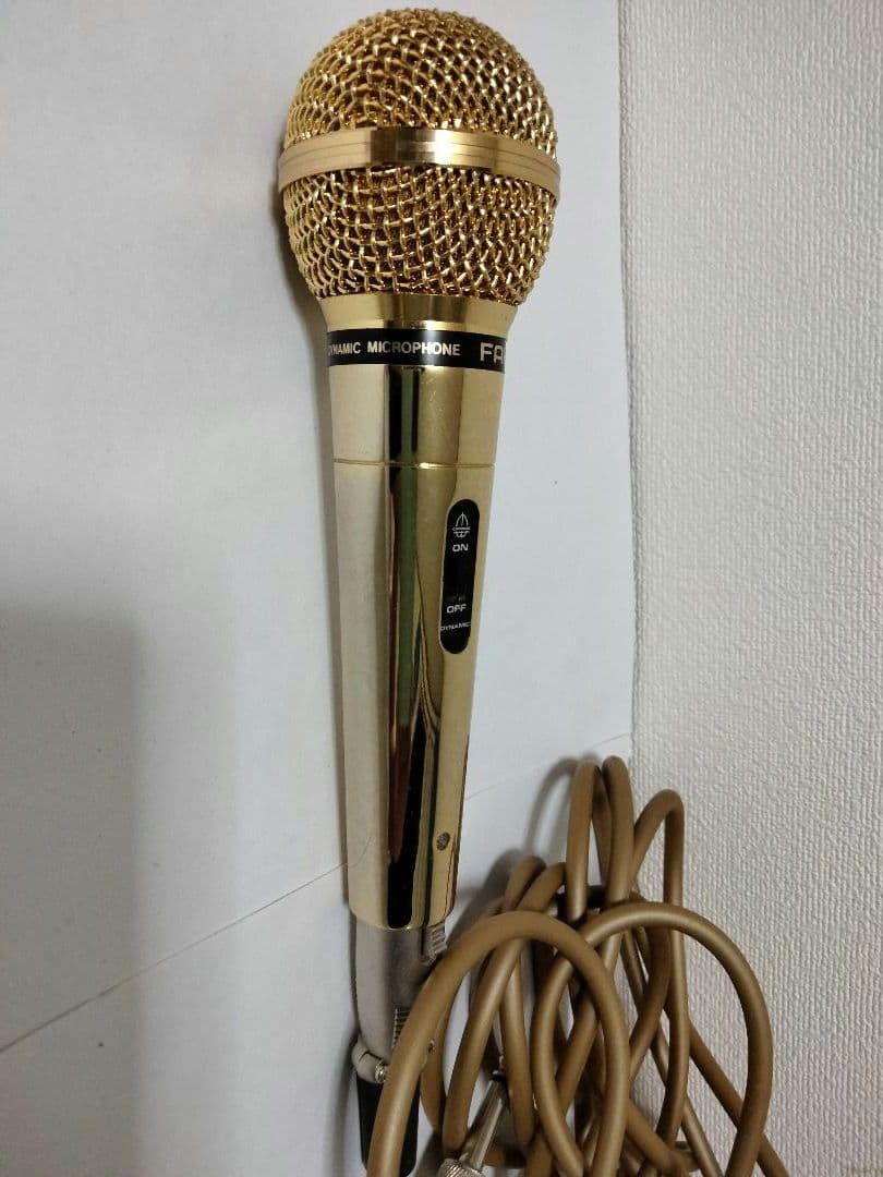 新春セール　ダイナミックマイク FM-85GL ゴールド