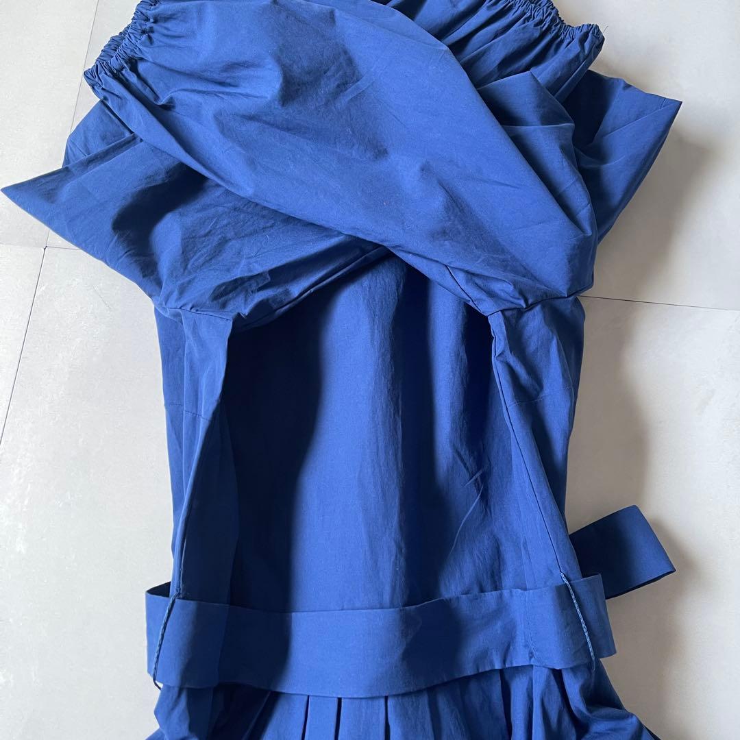 2023 未使用級✨ マックスマーラ シャツワンピース ベルト マキシ丈 40