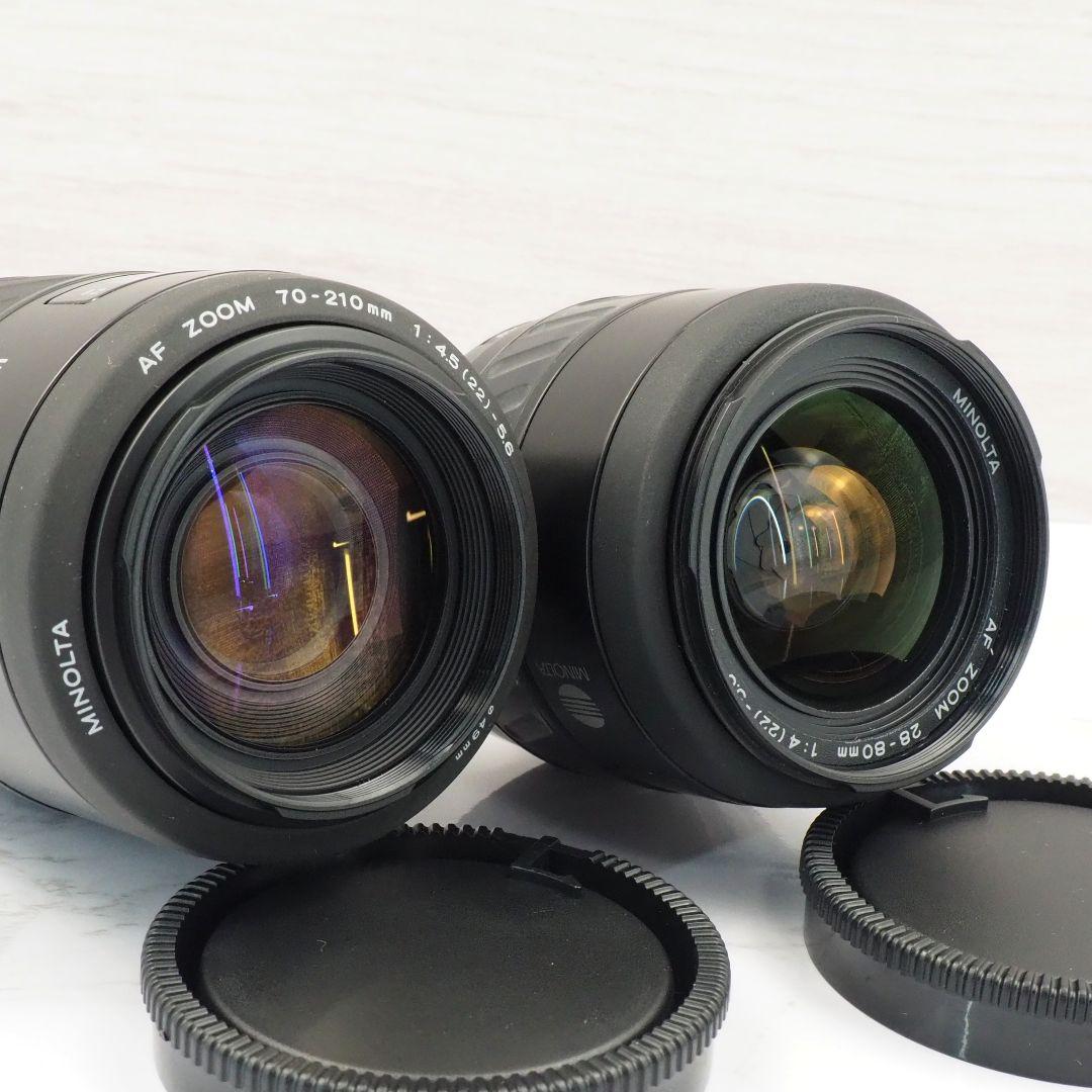 ⭐️SONY α100 MINOLTA 28-80 70-210 ダブルズーム