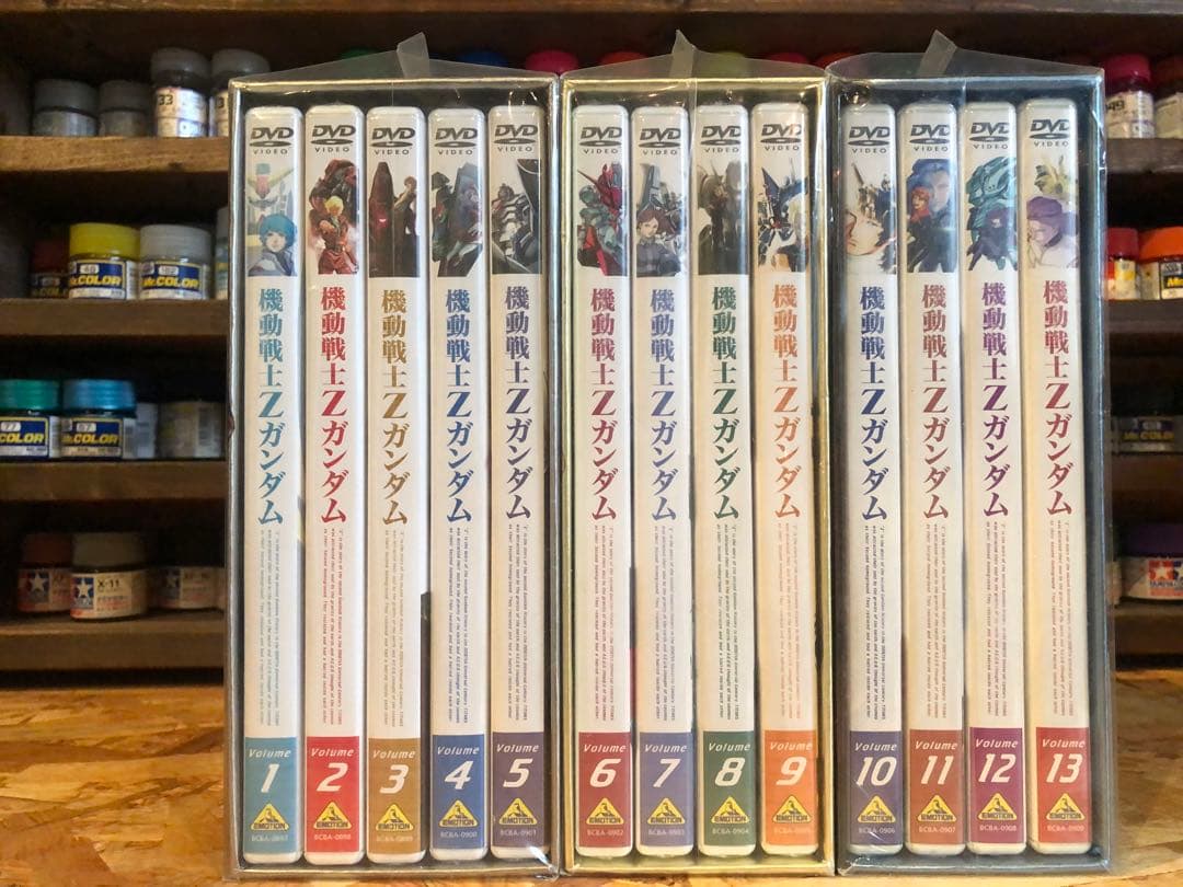 【未開封】機動戦士Zガンダム メモリアルボックス版 DVD 全3巻セット