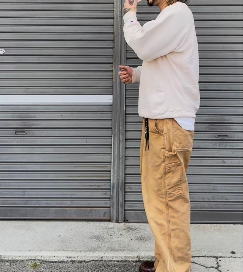 US企画 カーハート ダック ペインターパンツ W34 革タグ