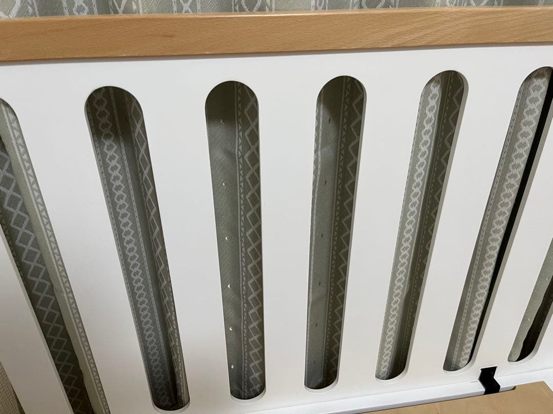 美品　HOPPL bebed 10年使える　ベビーベッド