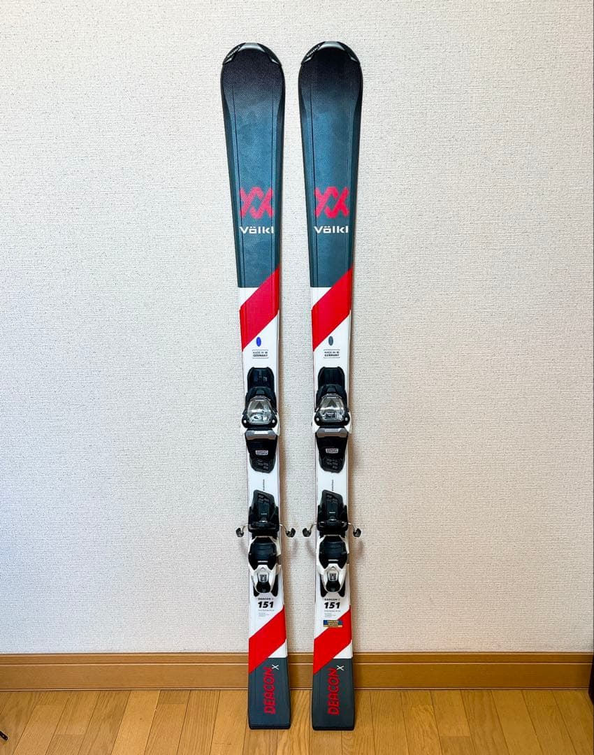 美品 VOLKL DEACON X カービングスキー 151cm MARKER