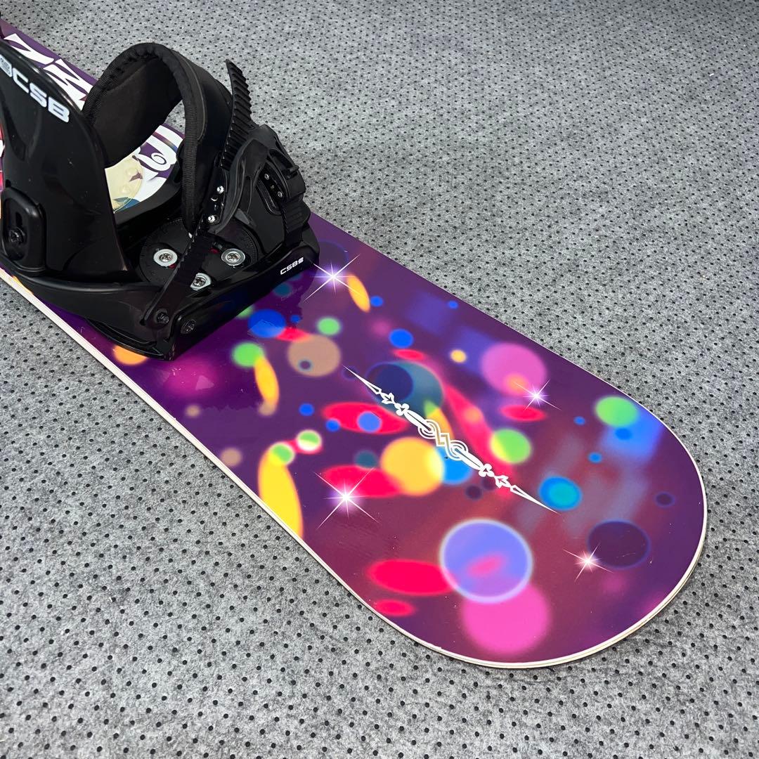 数回使用 142cm CSB TWINTIP＋CSB バインディング S/M