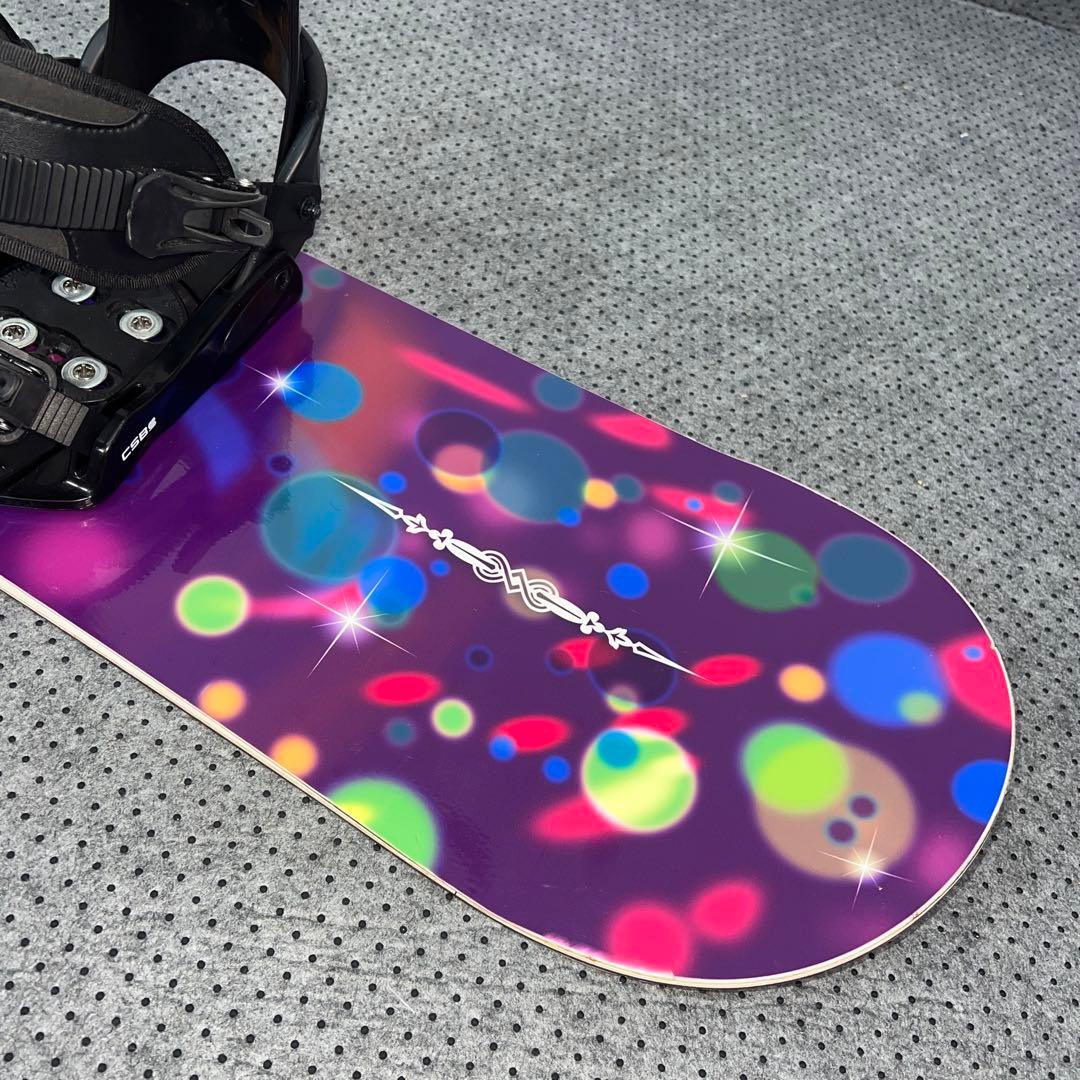 数回使用 142cm CSB TWINTIP＋CSB バインディング S/M