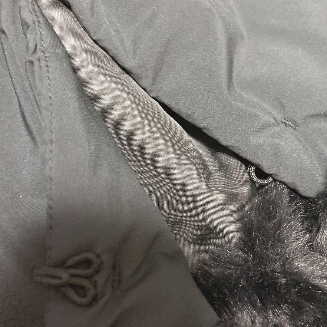 【希少美品】トゥービーシック　ブラック　ボアコート　ボアジャケット　フック留め