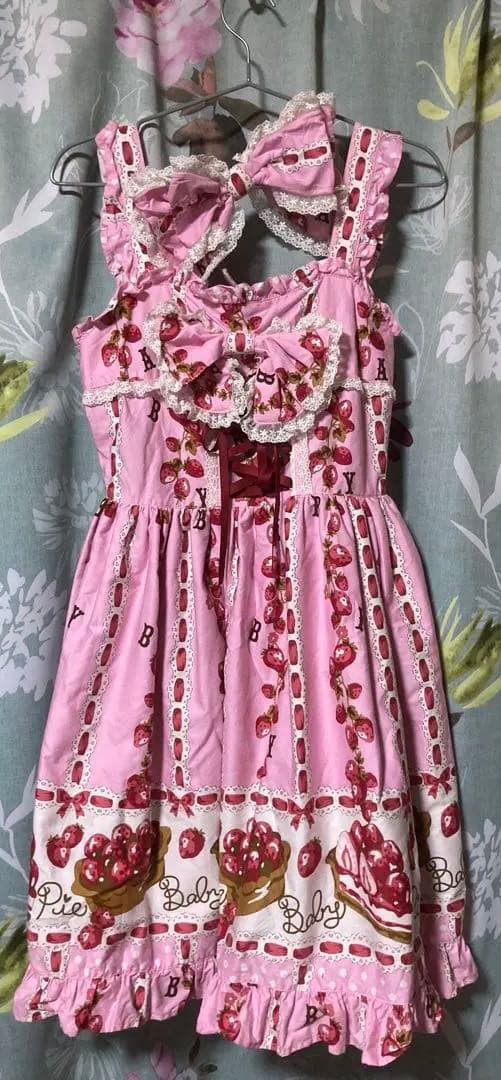 Baby, the Stars Shine Bright チェリー柄JSK