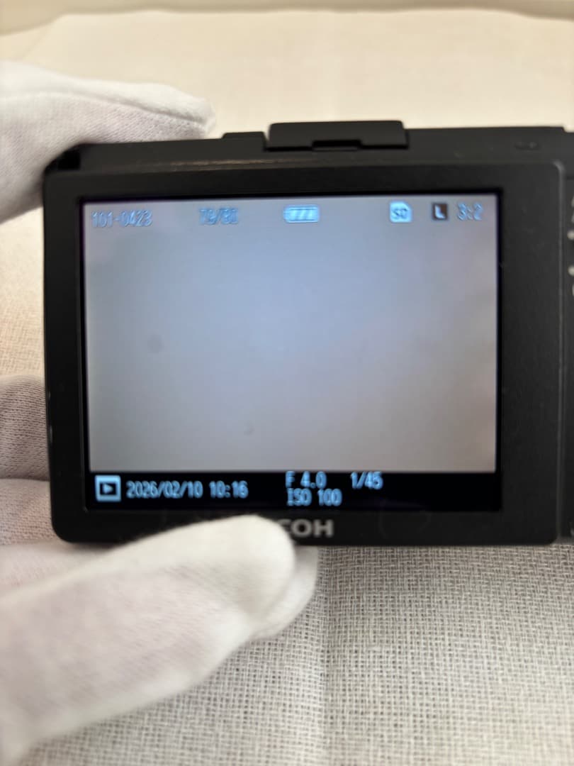RICOH GR II コンパクトデジタルカメラ　撮影枚数455回　希少モデル