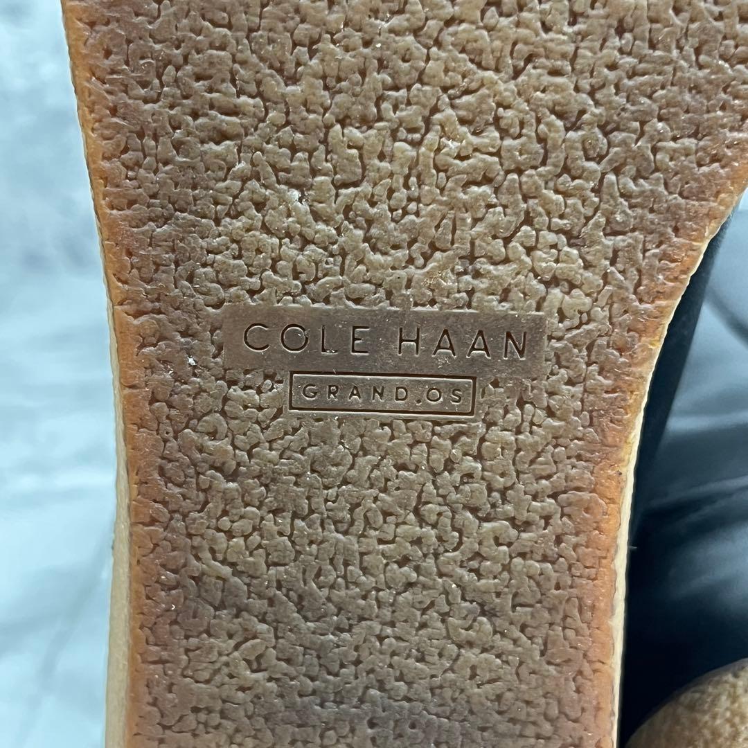 【美品】 COLE HAAN ロングブーツ GRAND.ØS 7Bサイズ 防水