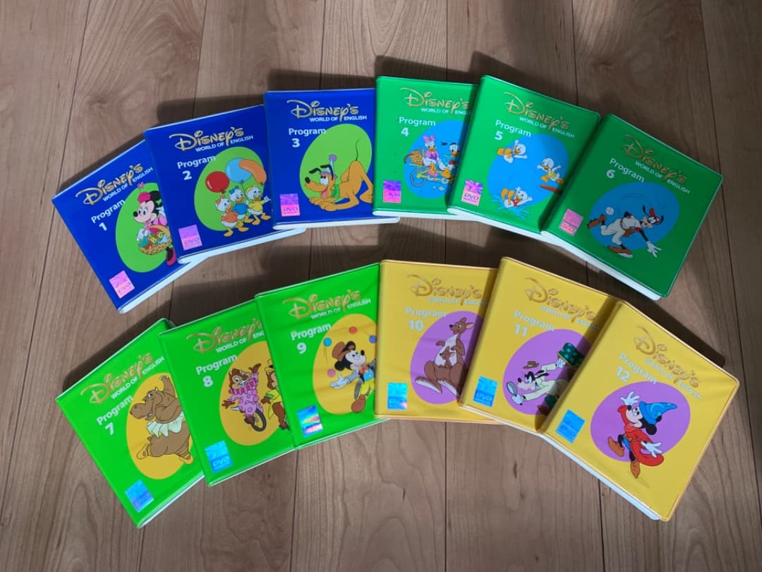 Disney's World of English DVD 1-12巻セット