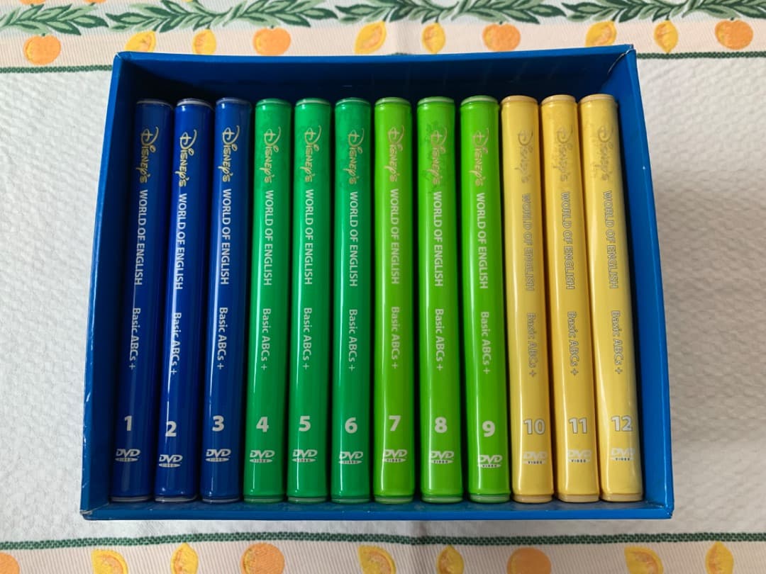 Disney's World of English DVD 1-12巻セット