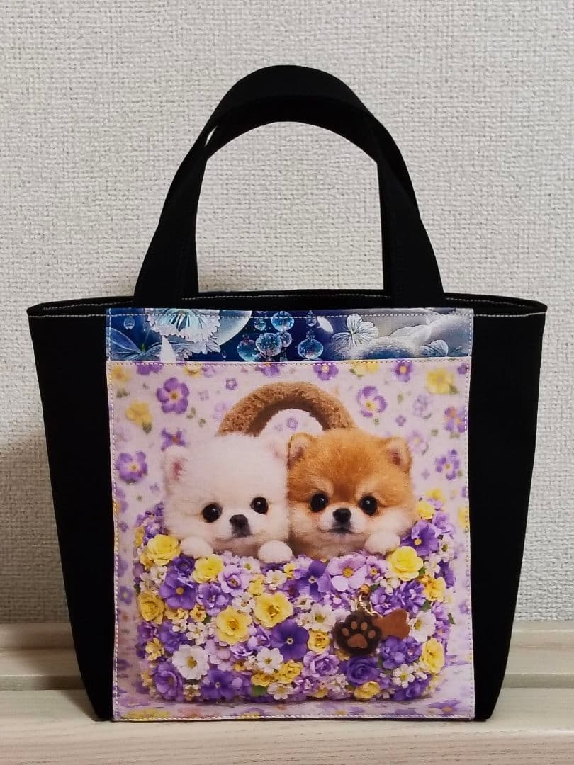 【受注制作】両面ミニトート2点、両面ミニトート（内側あり）1点