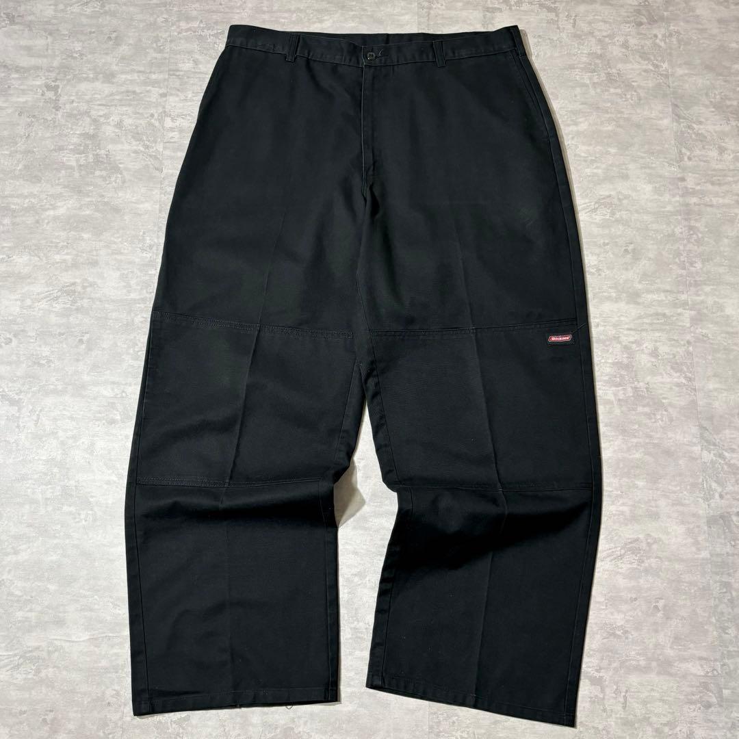 ま*い様 90s vintage Dickies ダブルニー ワイド チノパン