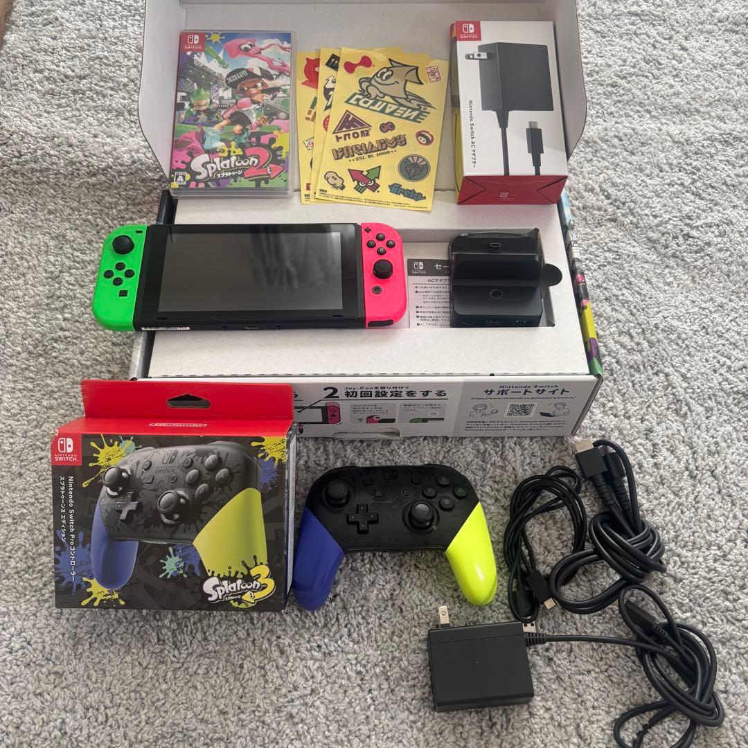 【プロコン付き！！】Nintendo Switch スプラトゥーン2エディション