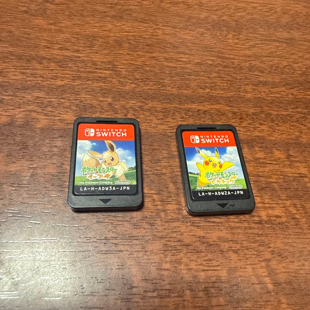 ポケットモンスター Let's Go! ピカチュウ & イーブイ セット 箱無し