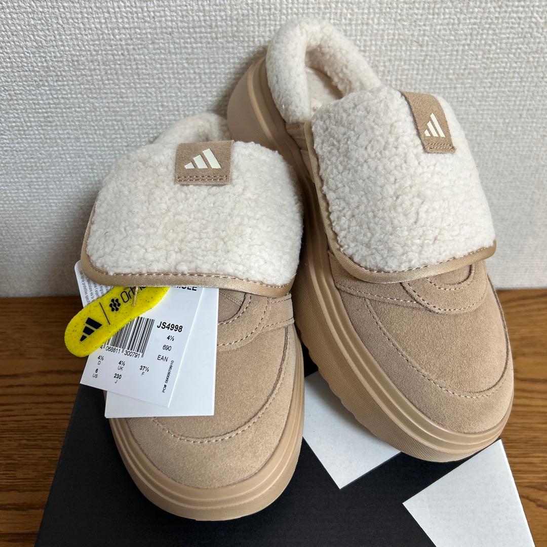 なぁ さん用。adidas アディダス23.0㎝ ボア付き サンダル