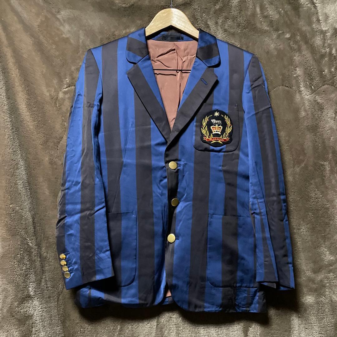 極希少 日本製 Flavorich スクールジャケット ストライプ