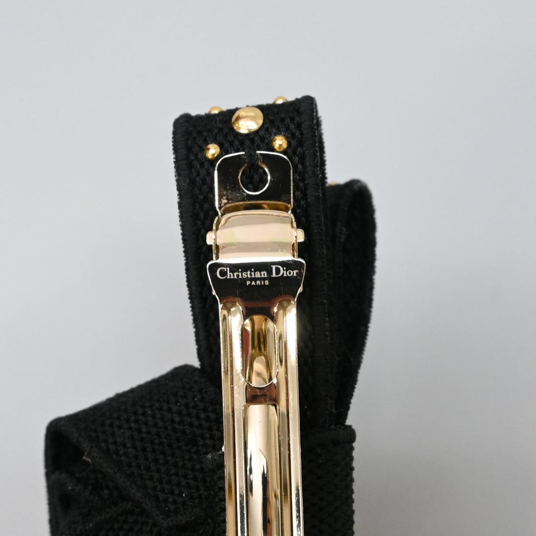 ♦︎ ■ □ 47057★年 2024年 クリスチャンディオール リボンバレッタ