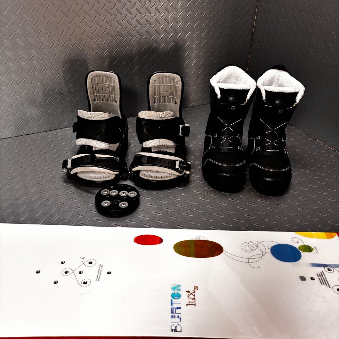 【レディース】Burton LUX 139cm BOAブーツ付き 3点セット！