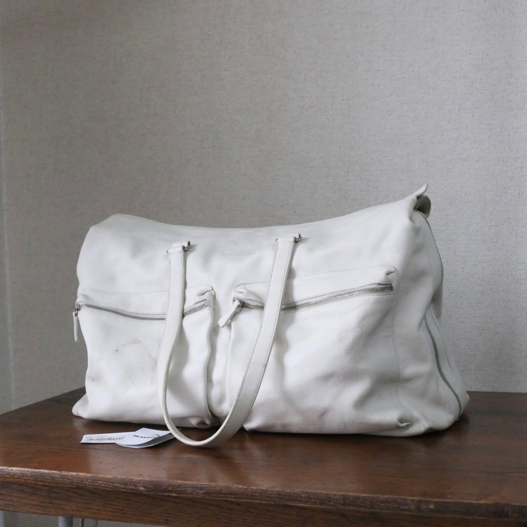 バッグ 00s JIL SANDER leather hand bag archive