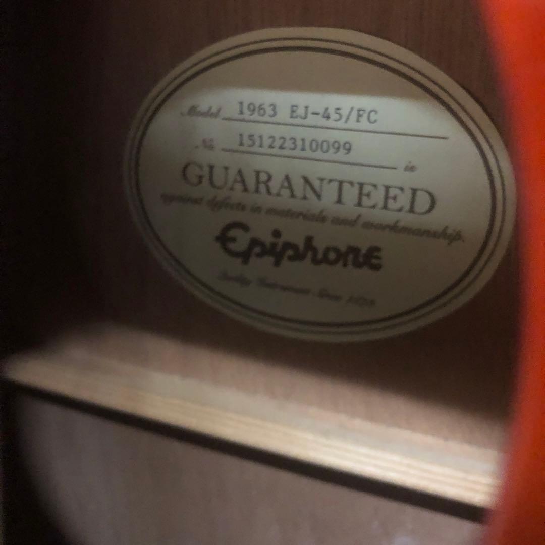Epiphone EJ-45 FC アコースティックギター　1963 ラウド
