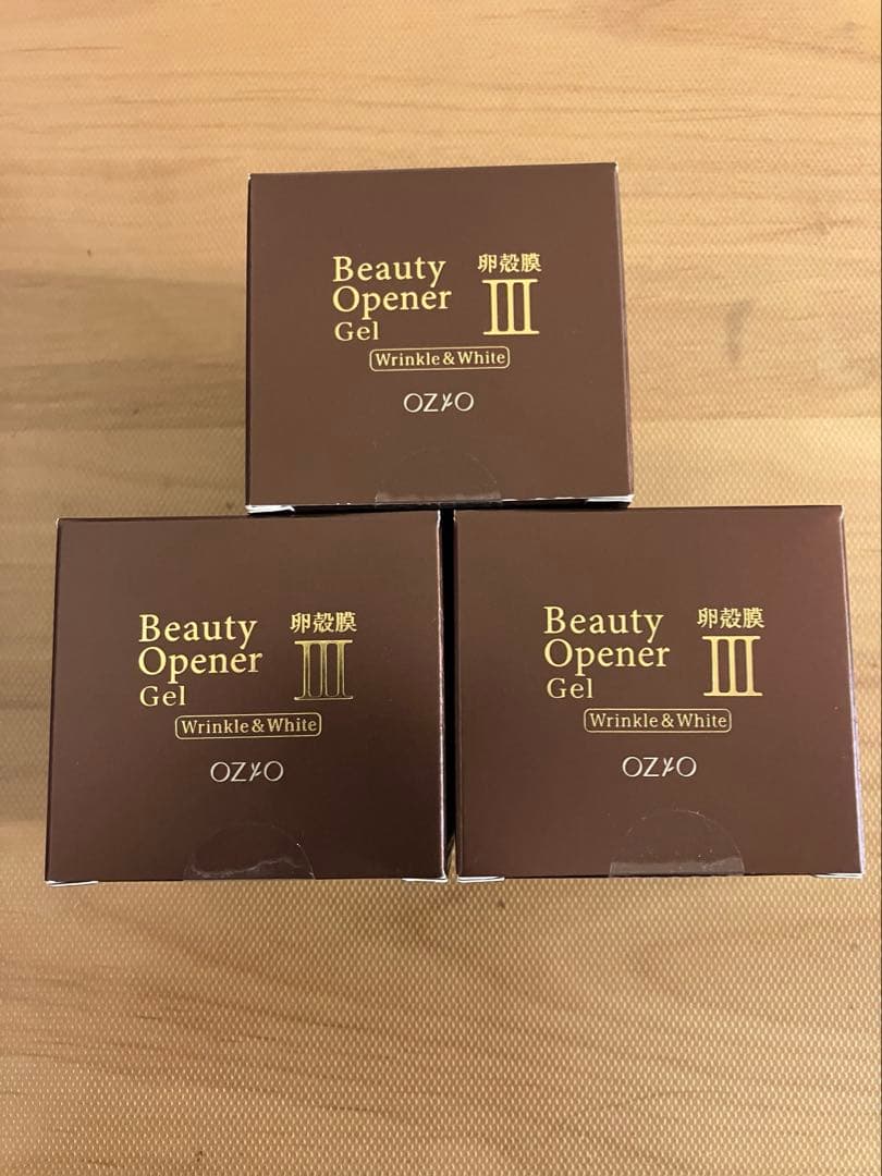 新品　オージオ　ビューティーオープナージェル50g 3個セット