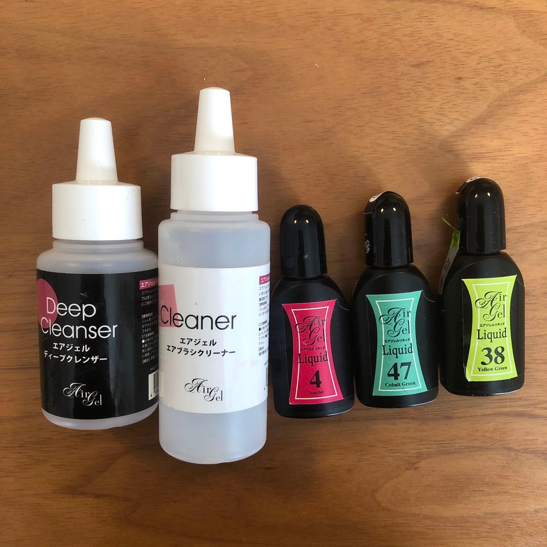 ジェルエアーブラシ&コンプレッサー