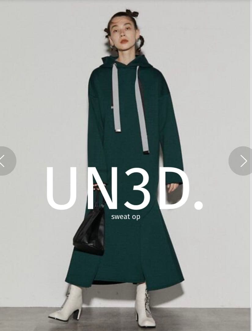 UN3D.★マーメイドスウェットワンピース