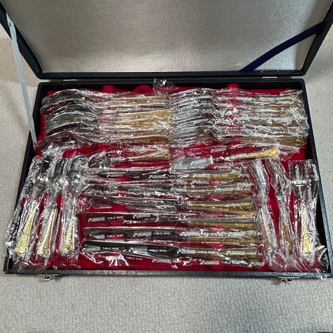 新品未使用品　ヤマコーカトラリーセット　7種類32本セット　18-8ステンレス