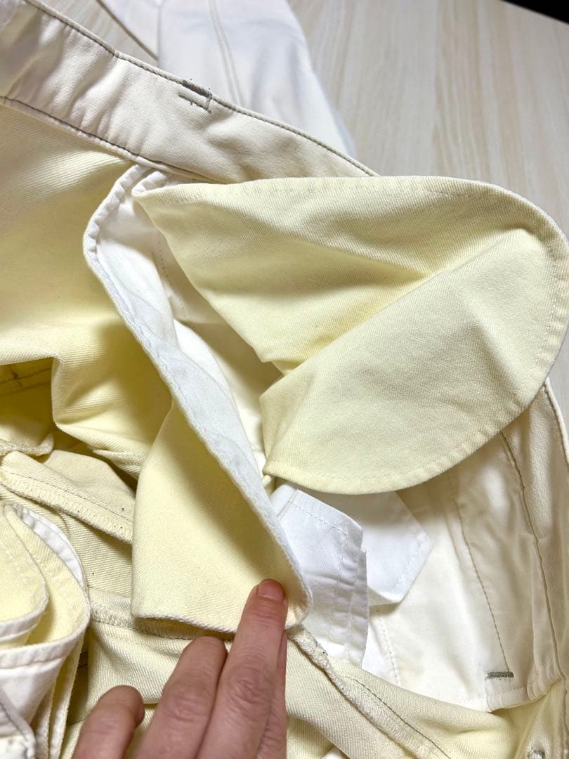 やや裾内側汚れあり『X CW-X 』ゴルフ？パンツ ポケット多く機能的