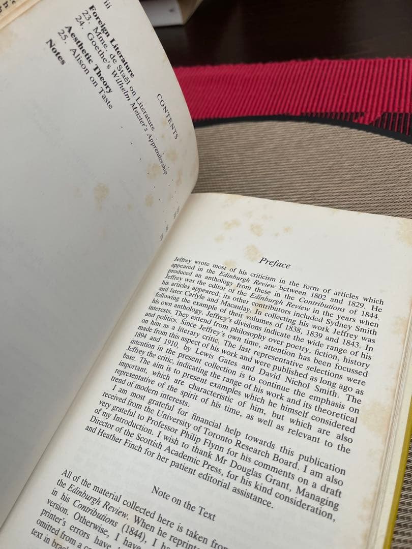 希少　Jeffrey's Criticism