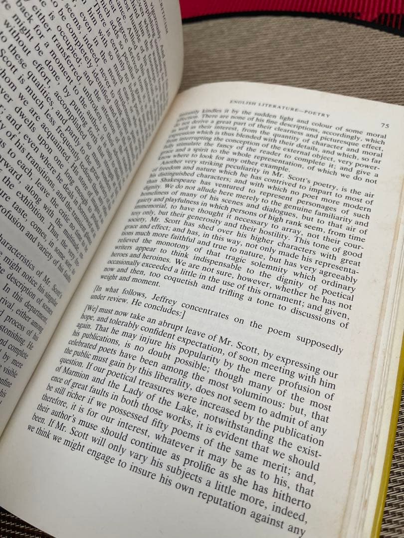 希少　Jeffrey's Criticism