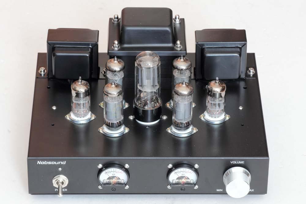 ビーム管 6P1P ３結 パラレル ステレオ パワーアンプ 動作品