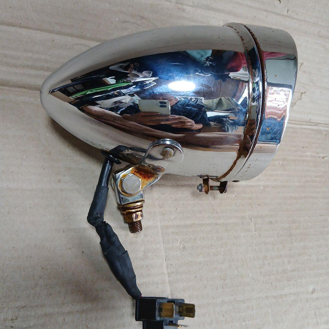 LED　ヘッドライト　ドラッグスター400　に装着してました