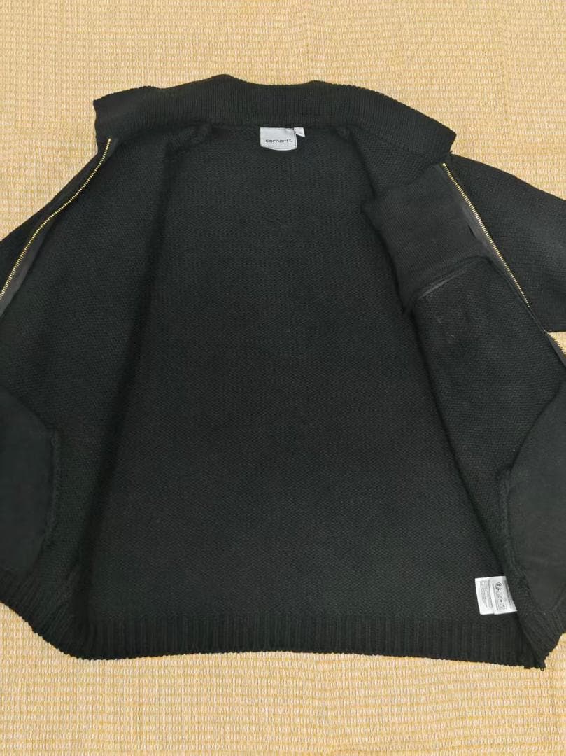 Carhartt デトロイトニット黒 ジャケットM