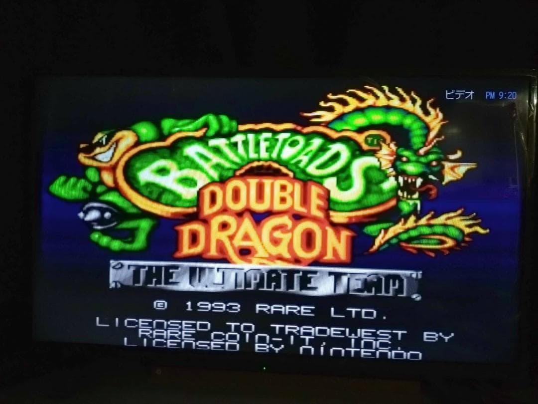 SNES  BATTLE TOADS DOUBLE DRAGON アメリカ