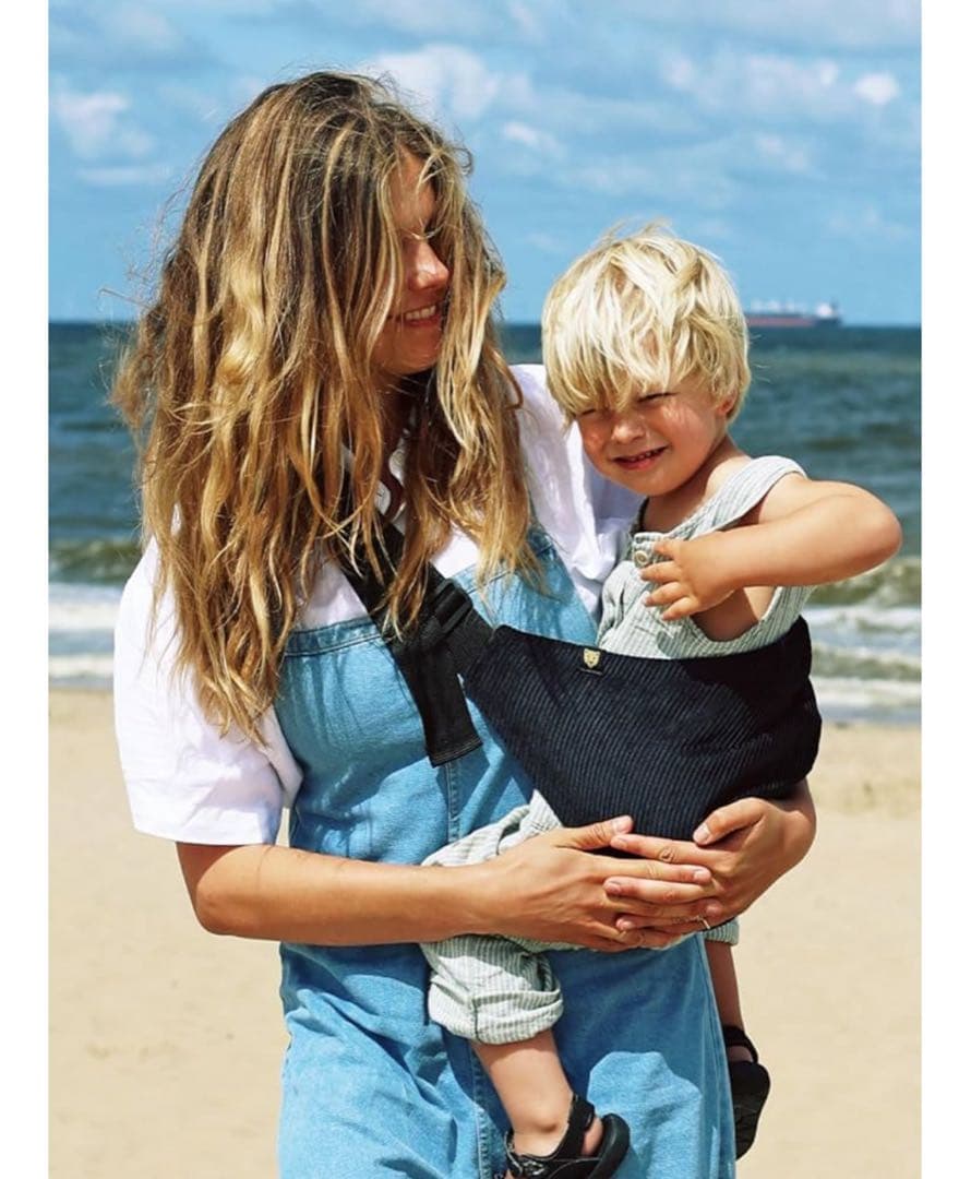 wildride スリング　抱っこひも　ブラック　男女兼用　ユニセックス