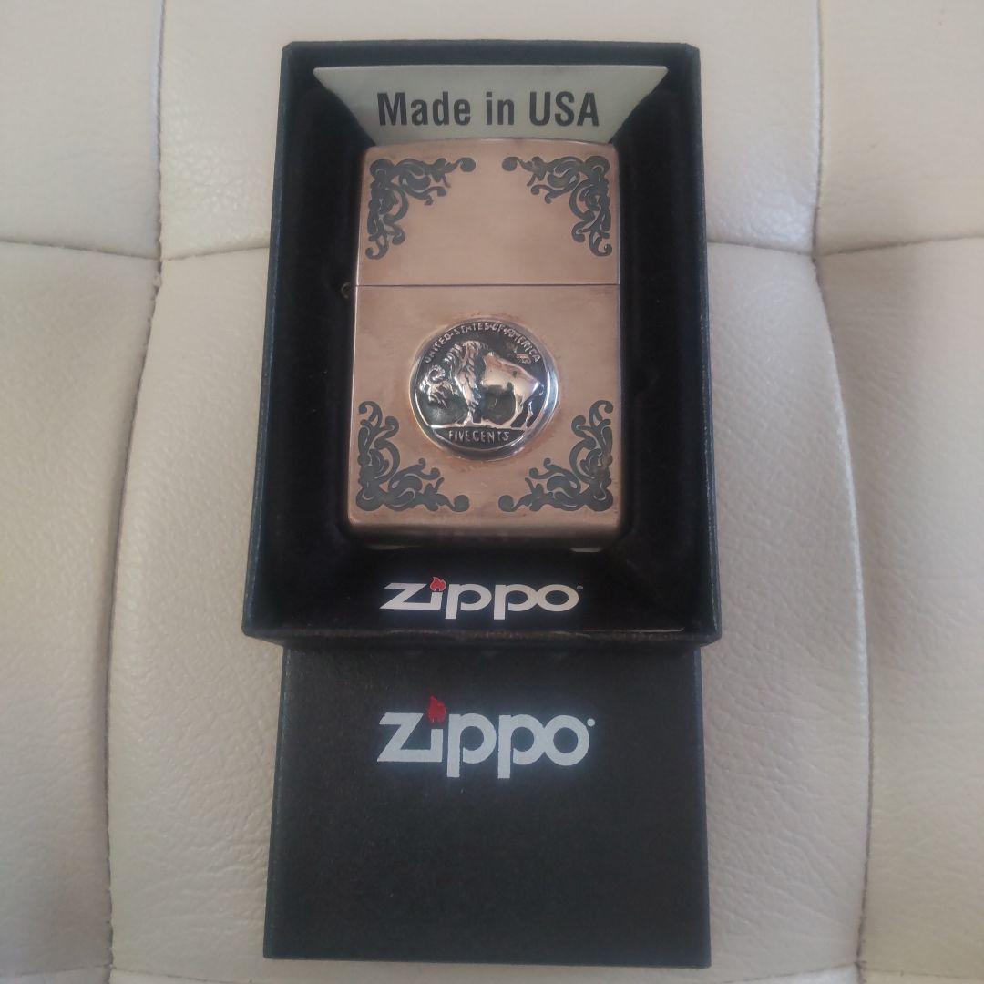 SAAD・バッファロー925コンチョ ジッポー