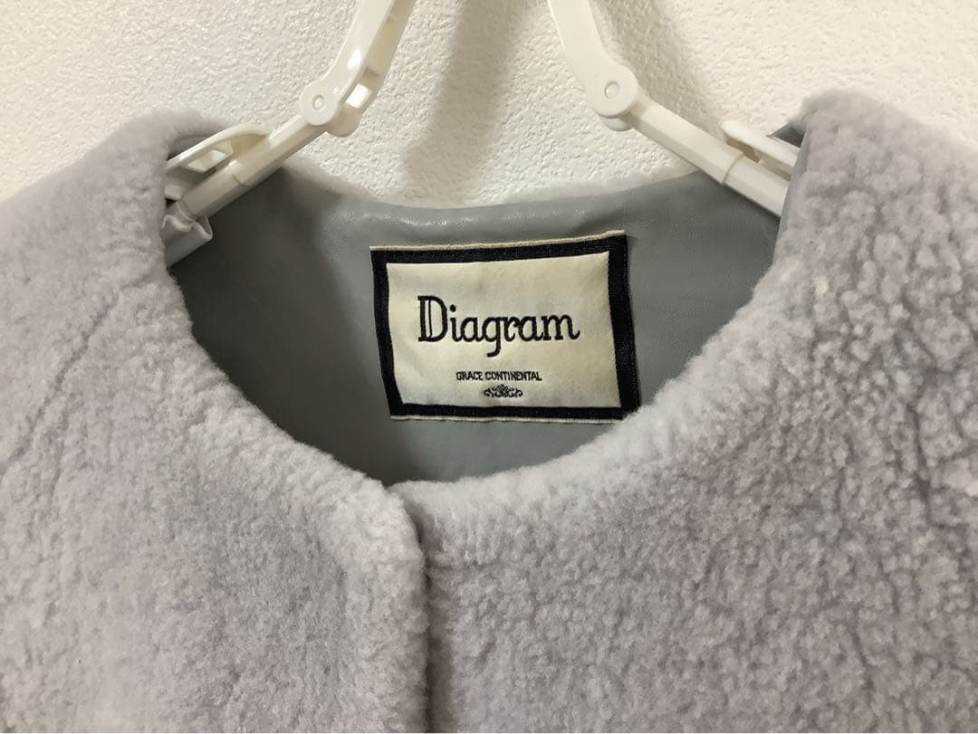 ダイアグラム diagram ファー コート