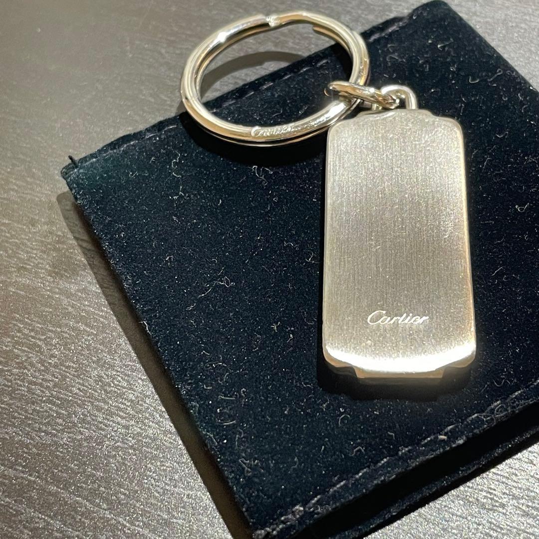 カルティエ サントス ドゥ カルティエ　キーリング 箱付き