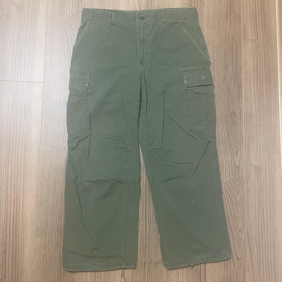 ジャングルファティーグパンツ　60s 米軍 ミリタリー ミディアムショート