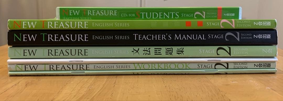 NEW TREASURE Teacher's Manual stage2 セット