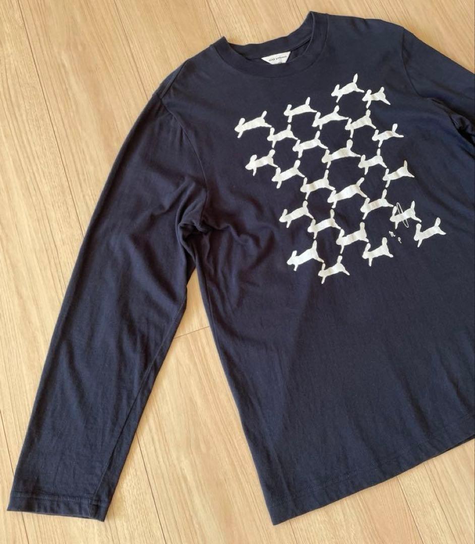 minä perhonen ミナ ペルホネン　長袖カットソープルオーバー　L