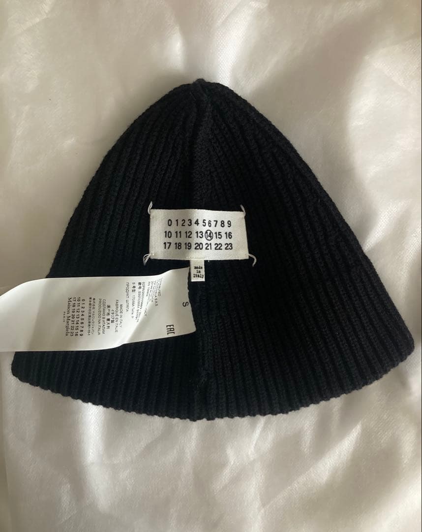Maison Margiela メゾンマルジェラ 4ステッチリブニットキャップ
