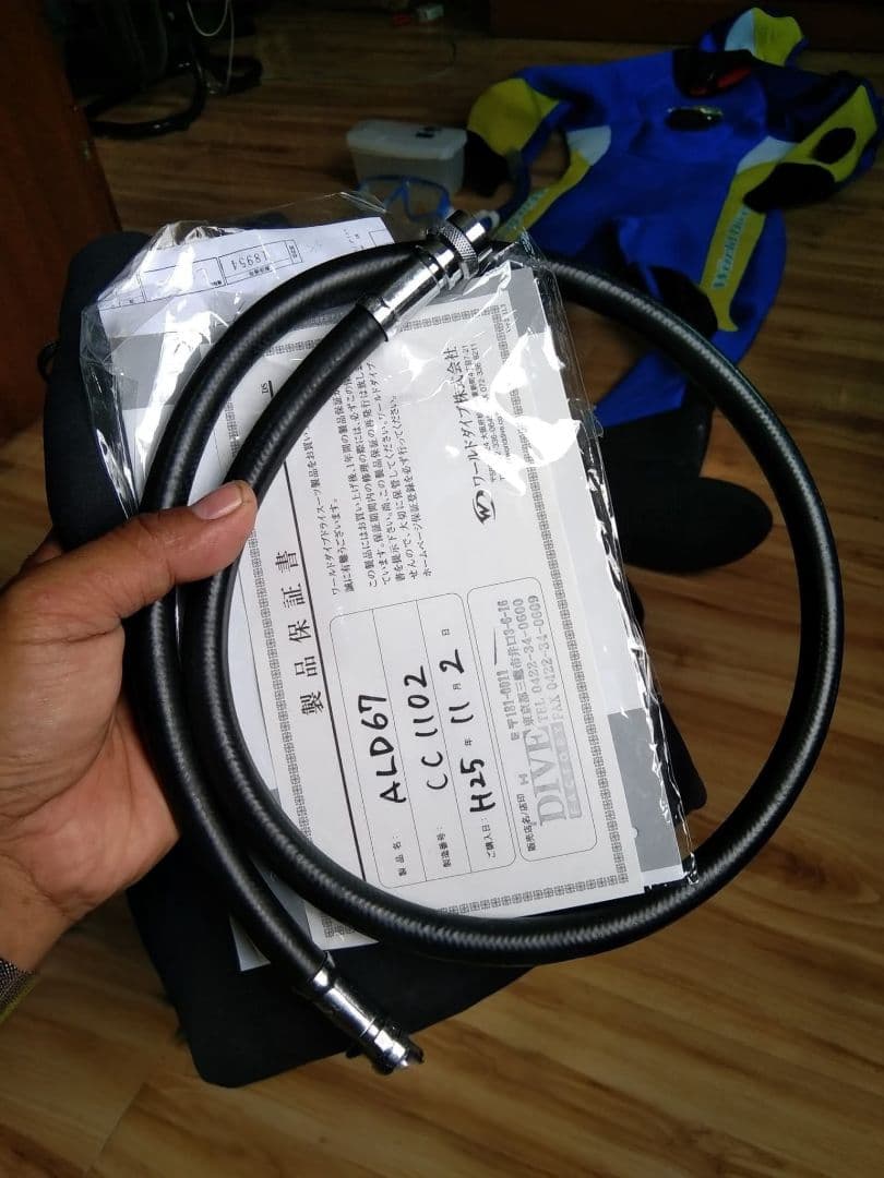 TUSA WORLD DIVE ドライスーツ フルスーツ アクセサリー付き