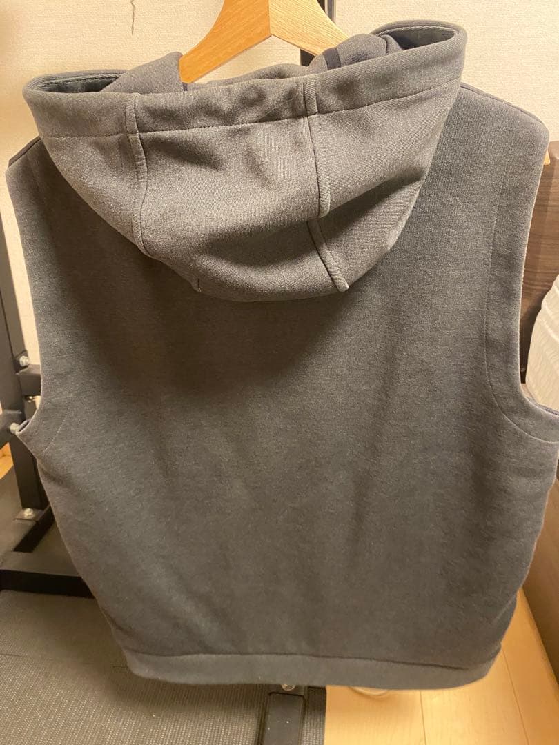 Polo Ralph Lauren フード付きダウンベスト グレー