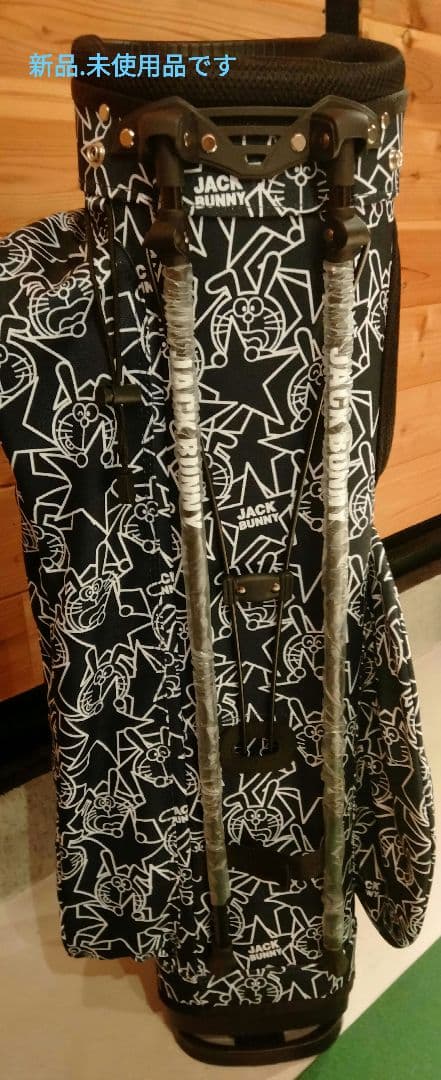 JACK BUNNY ドラえもん総柄 ゴルフバッグ【日本正規品　新品未使用品】