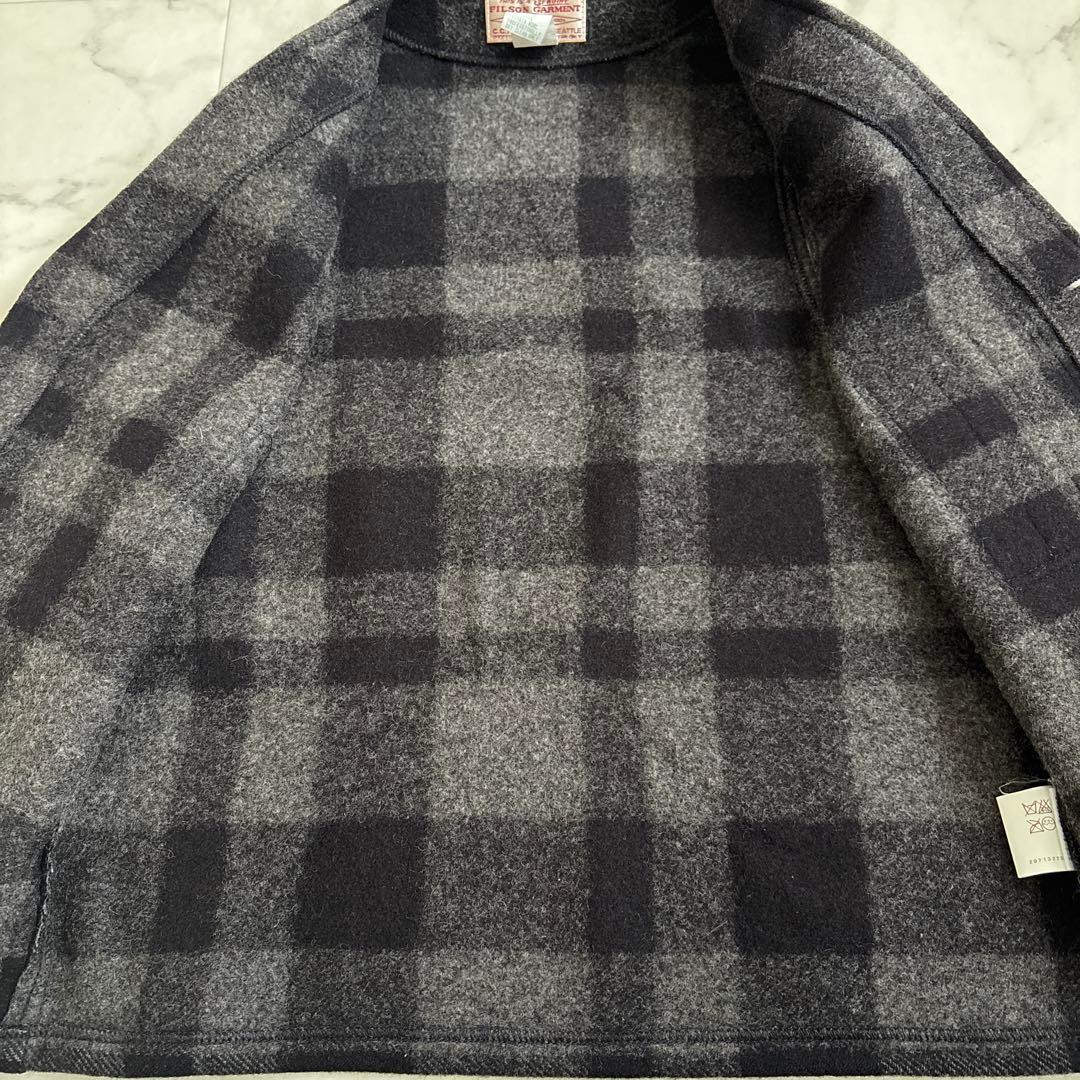フィルソン FILSON マッキーノ ウール ベスト USA製 ブラック 38