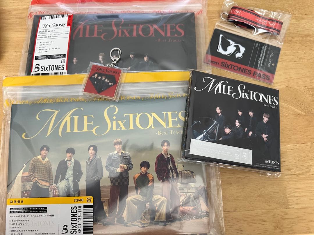 SixTONES MILESixTONES CDセット