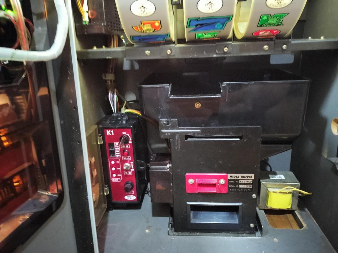 【パチスロ実機】北電子★ハイパージャグラーV【オートプレイ付不要機付】